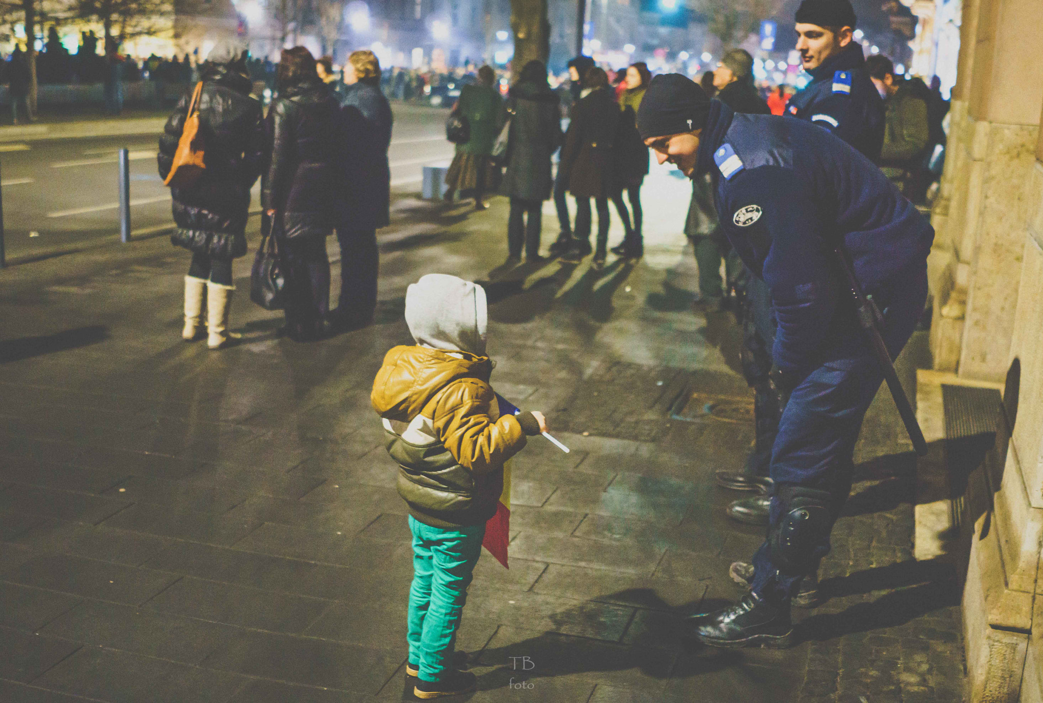 Sony FE 28mm F2 sample photo. "what are you doing here? we are garding the people's safety" photography