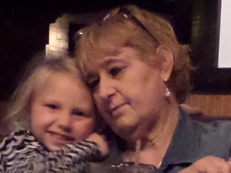 Samsung WB200F/WB201F/WB202F sample photo. A grandmother and granddaughter showing the love. photography