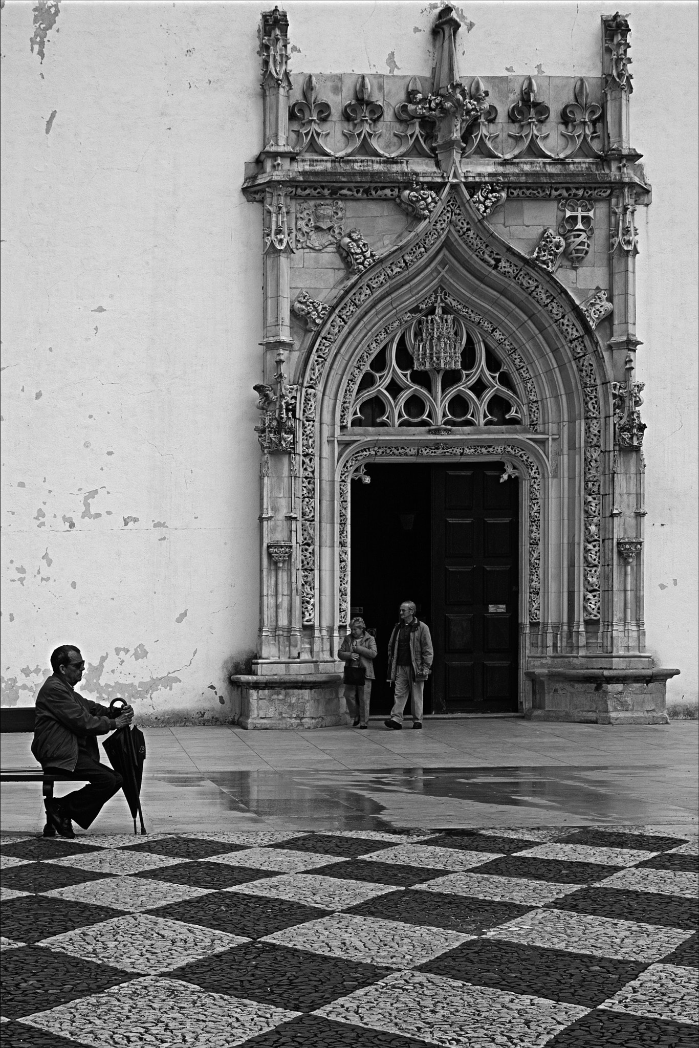 Nikon D70 sample photo. Solitary man photography