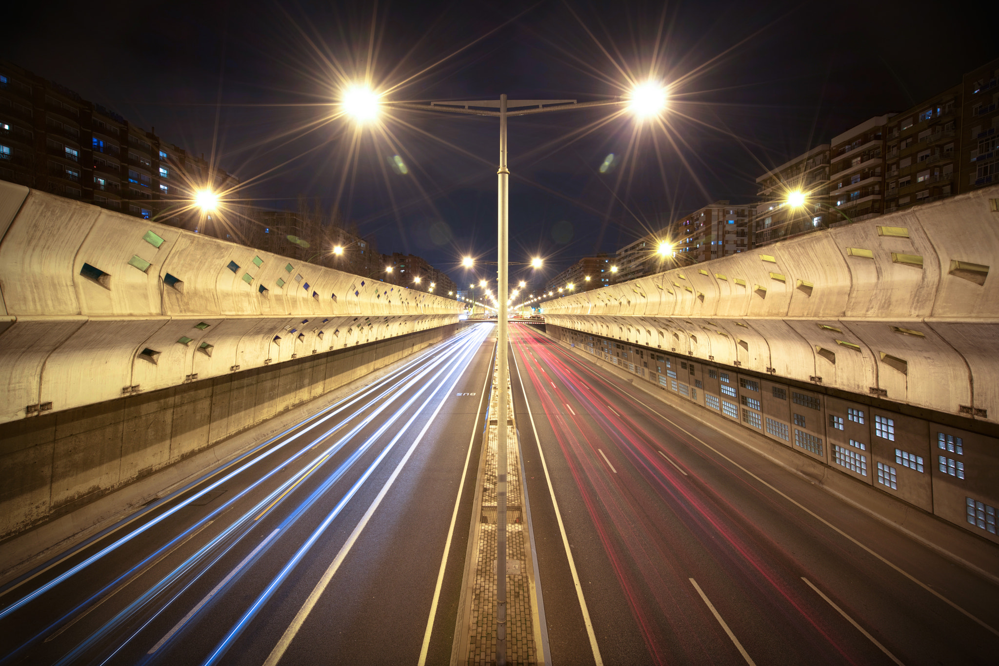 Sony a7R II sample photo. Empty roads photography