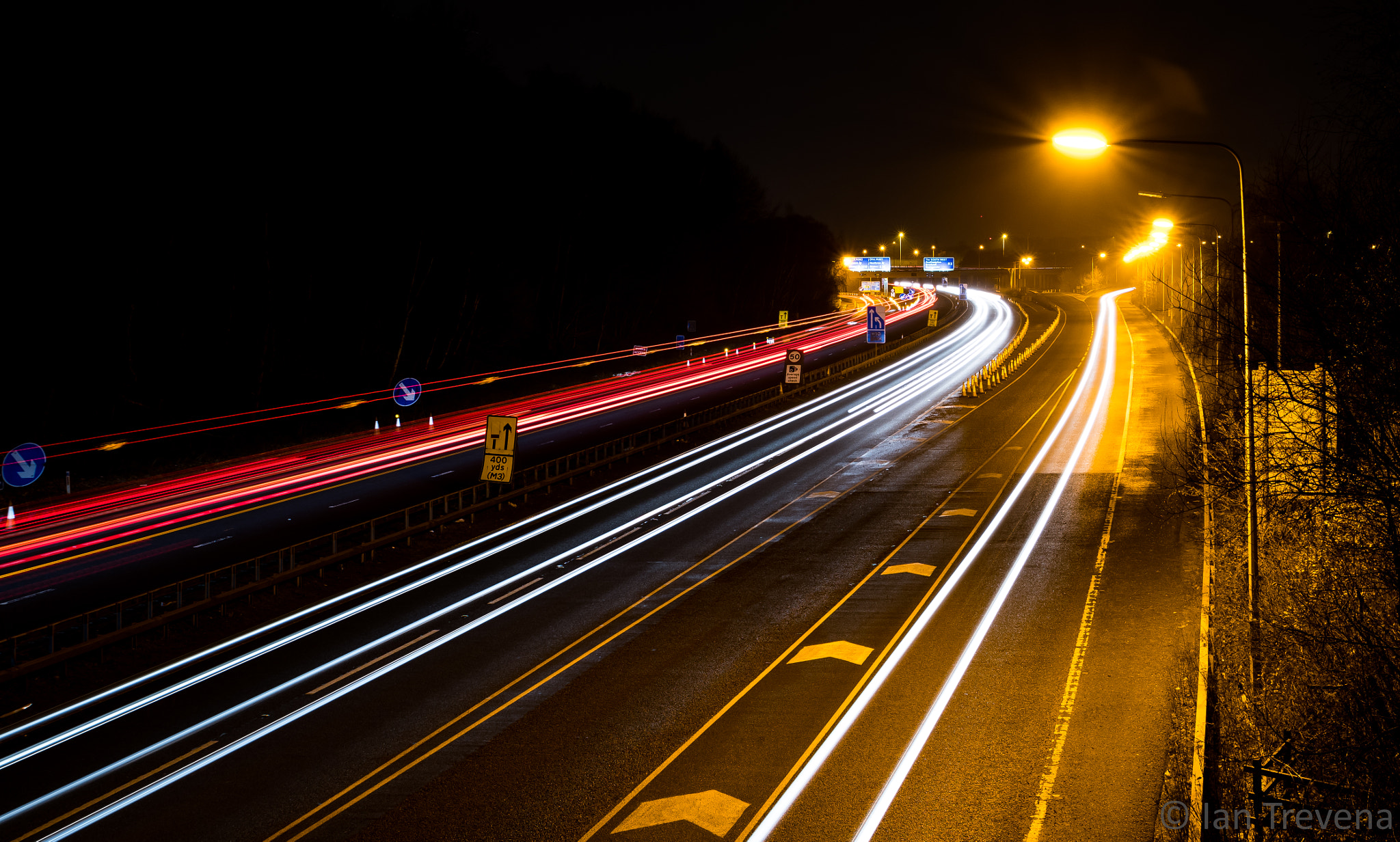 Tamron SP 24-70mm F2.8 Di VC USD sample photo. Light trails photography