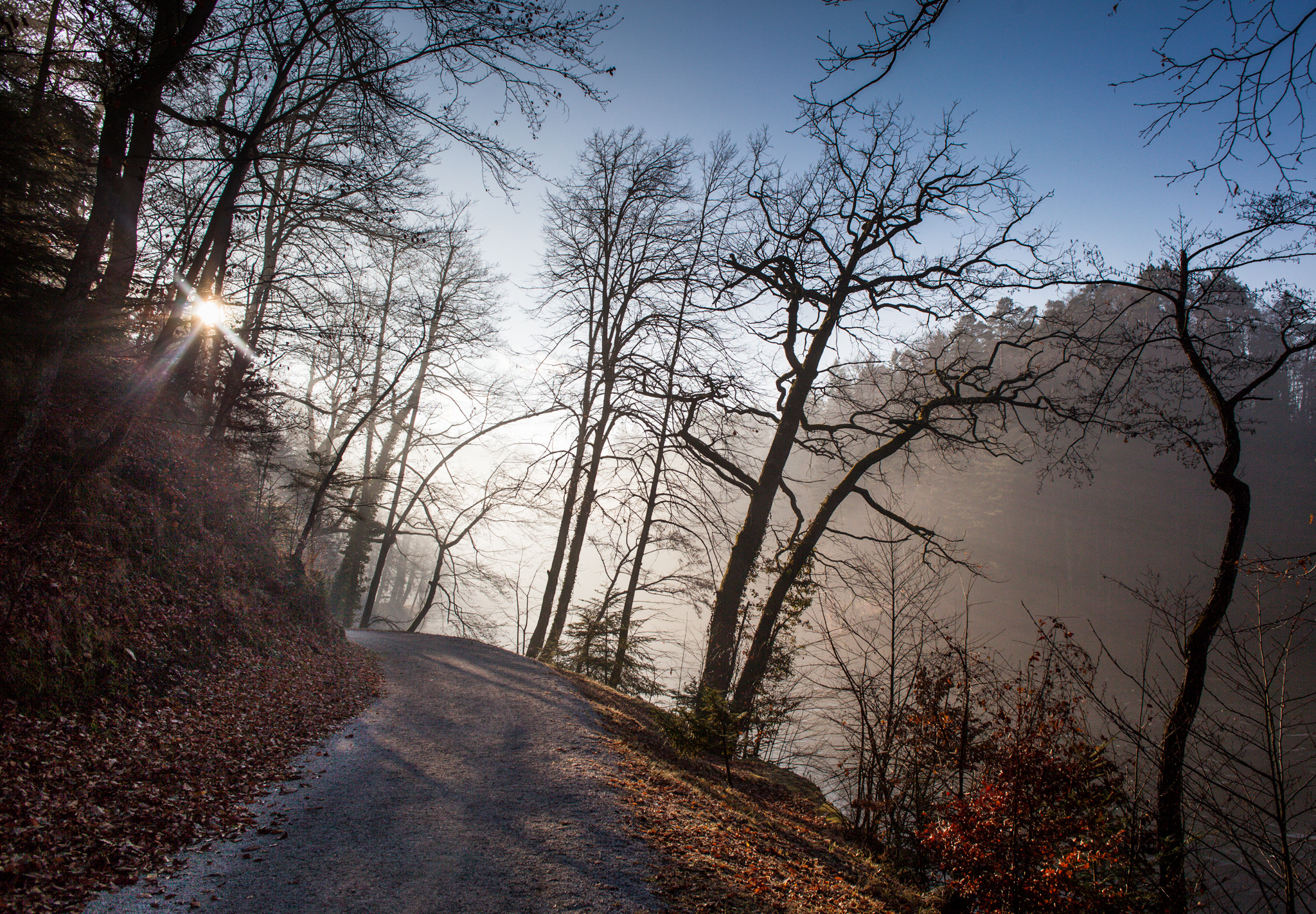 Canon EOS 5D Mark II + Canon EF 24mm F2.8 IS USM sample photo. Sun is just behind the corner photography