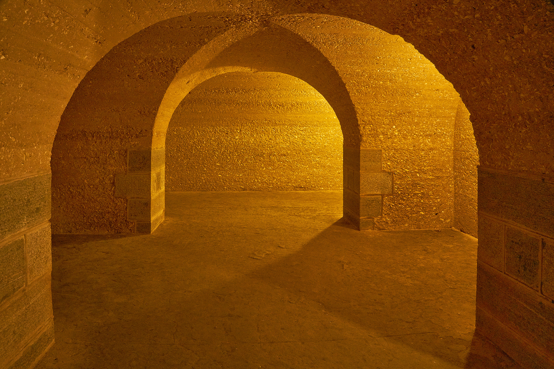 Sony a7R II sample photo. Fort pulaski interior long exposure photography