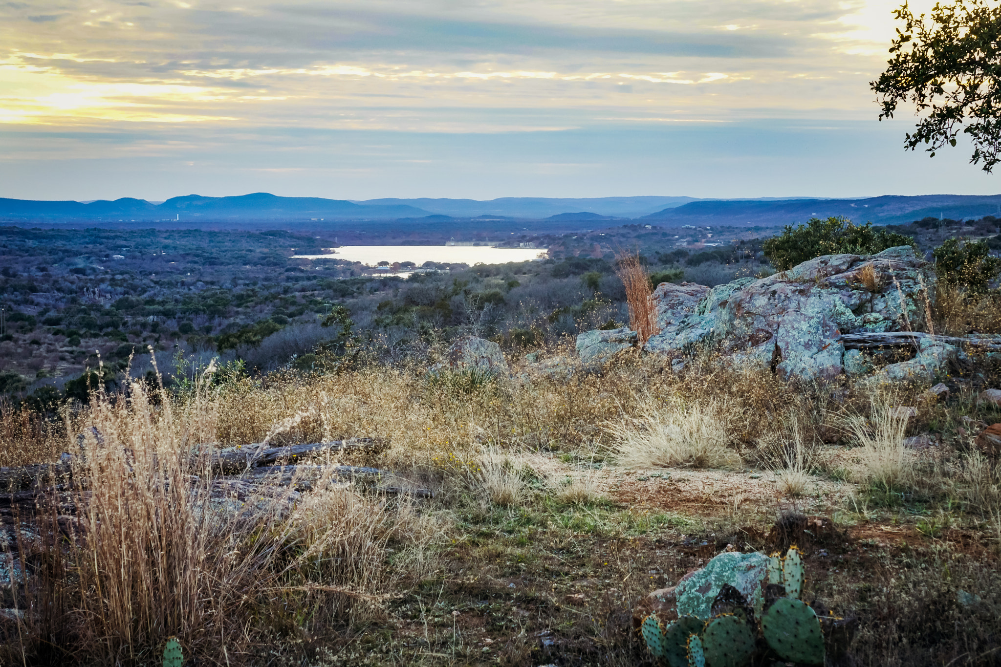 Sony E 55-210mm F4.5-6.3 OSS sample photo. Texas hill country winter photography