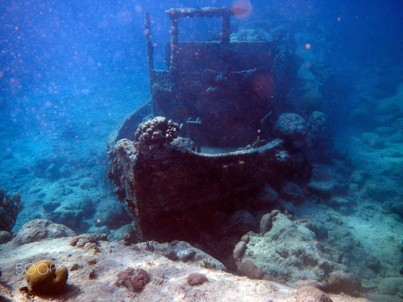 Nikon Coolpix AW100 sample photo. Tug boat - curaçao photography