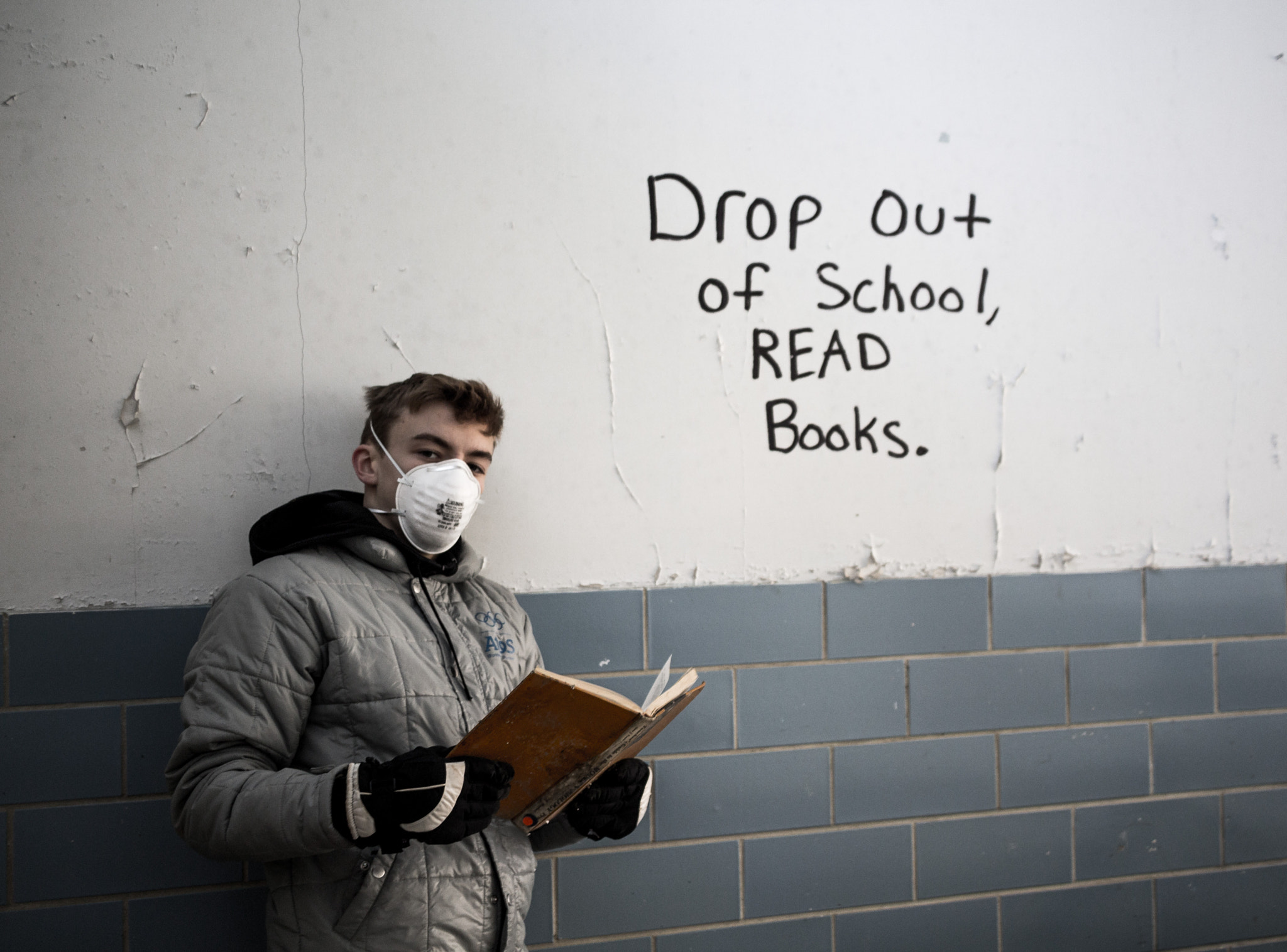 Canon EF-S 24mm F2.8 STM sample photo. Drop out of school, read books. photography
