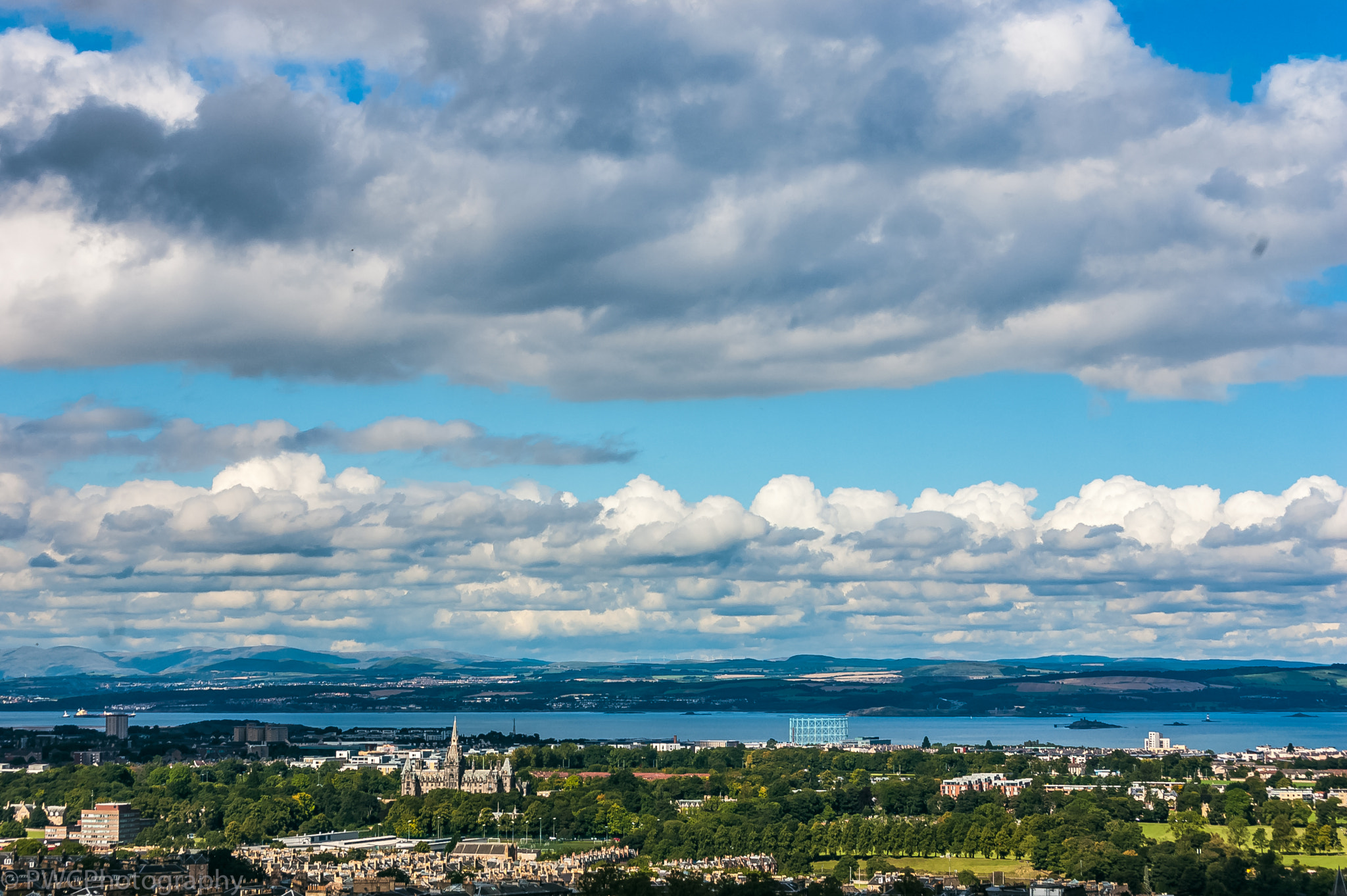 Nikon D40 sample photo. A view from edinburgh castle photography