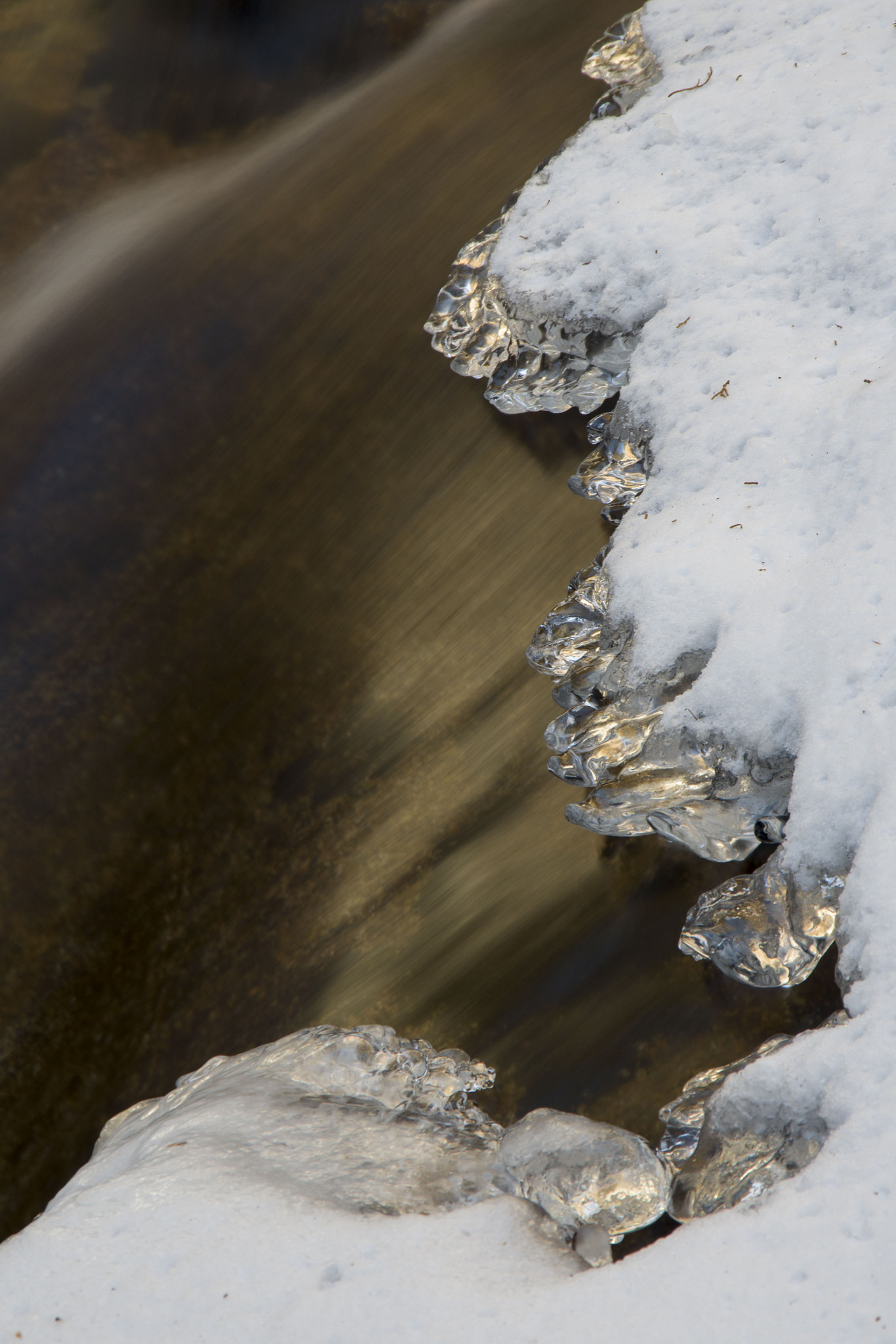 Pentax K-1 sample photo. Winter river photography