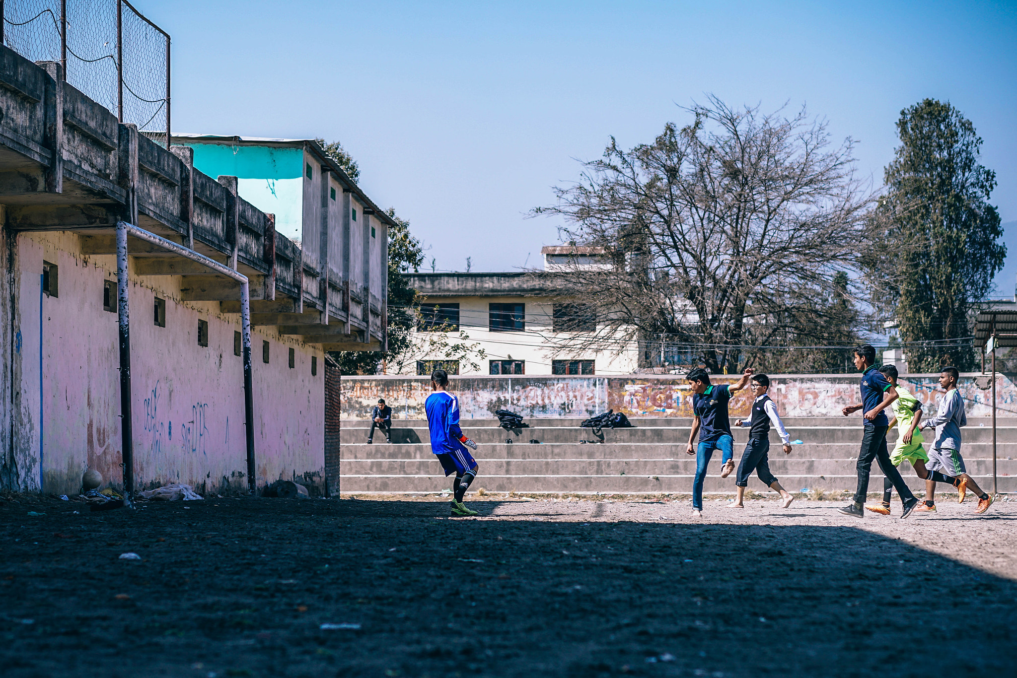 DT 85mm F1.8 SAM sample photo. Goal photography