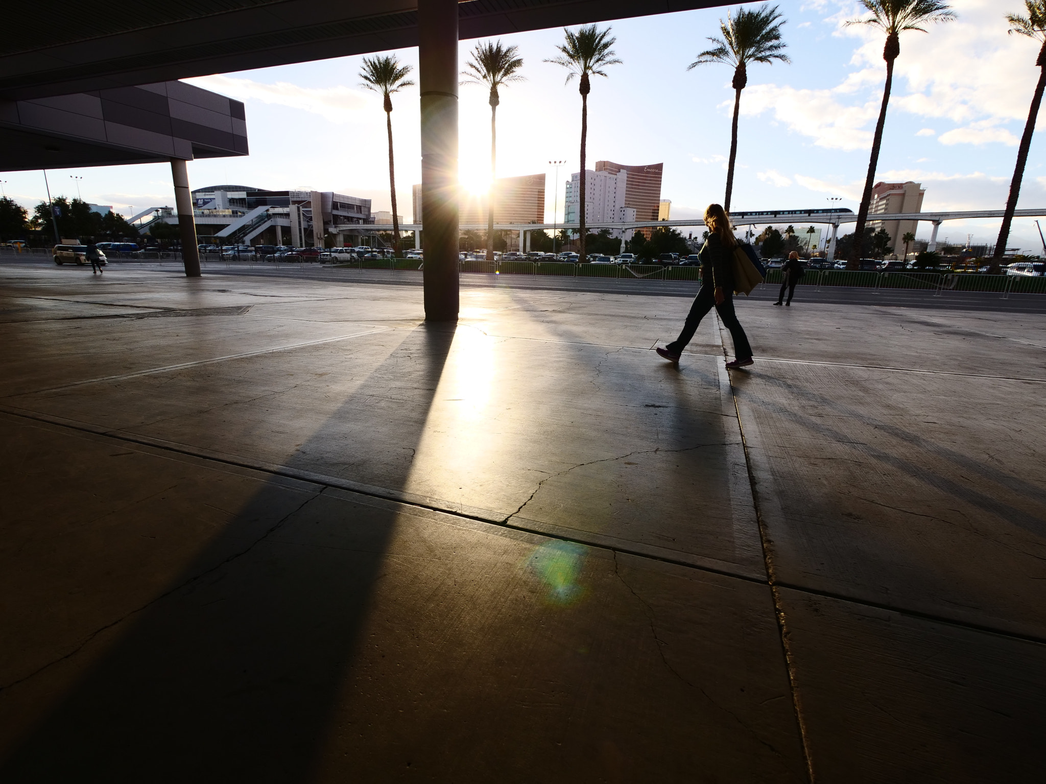 Panasonic Lumix DC-GH5 sample photo. Walking with the sun in my face and my gh5 in hand photography