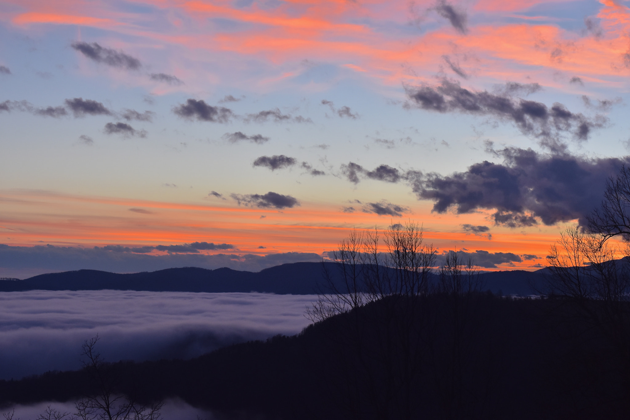 Nikon D7200 sample photo. Appalachian sunset photography