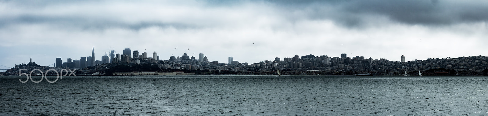 Canon EF 75-300mm f/4-5.6 USM sample photo. San francisco skyline photography