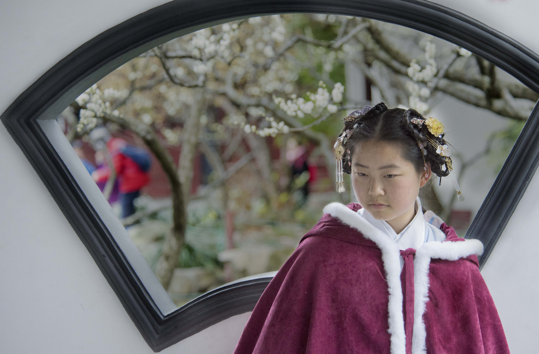 Nikon D810 sample photo. 漢服女孩 photography
