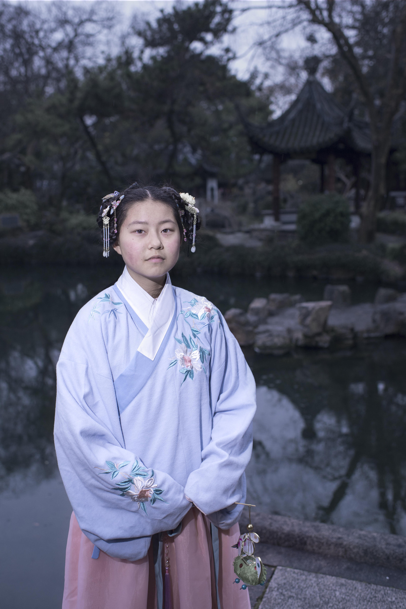 Nikon D810 + Nikon AF-S Nikkor 35mm F1.4G sample photo. 漢服女孩 photography