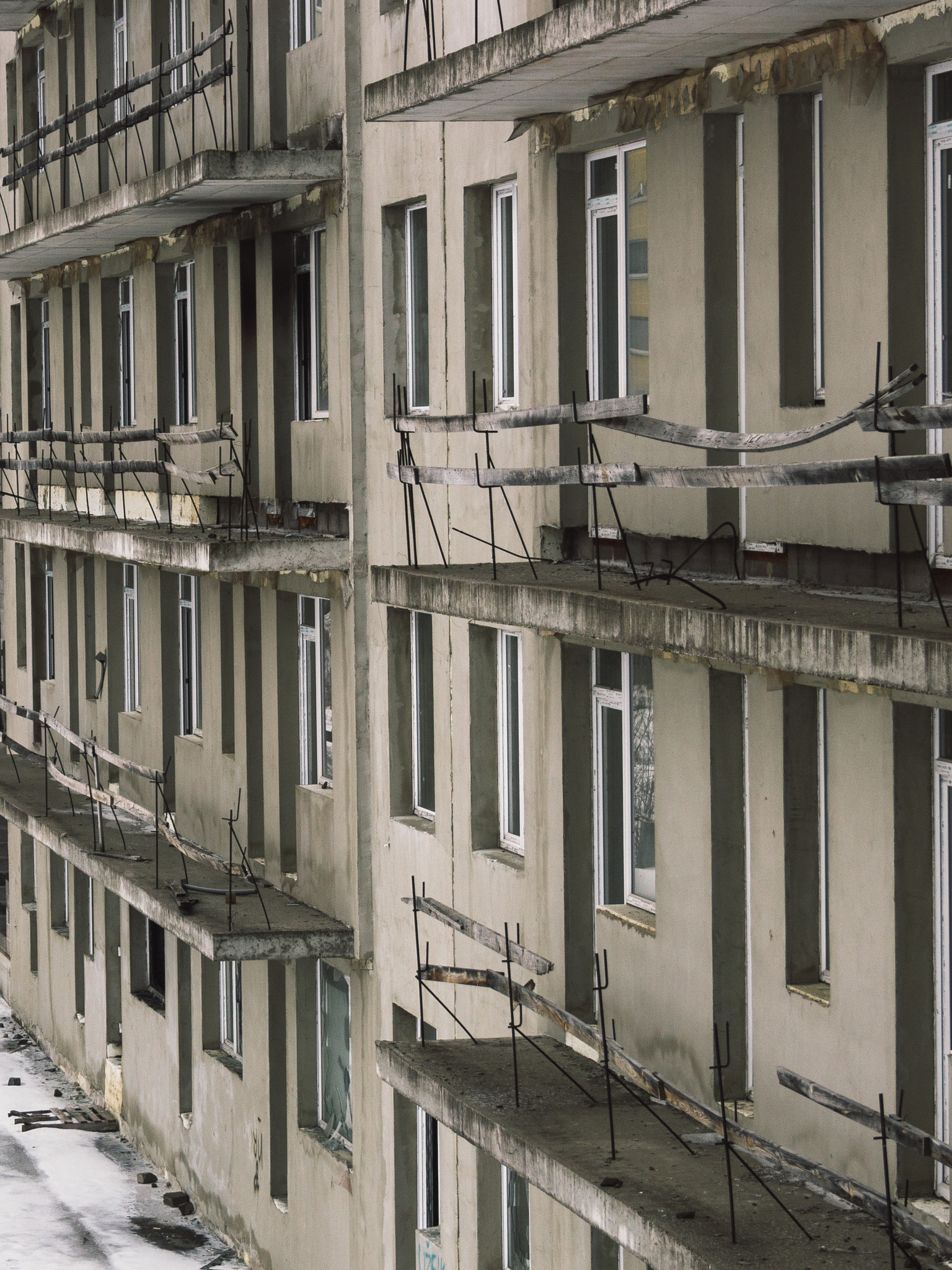 Canon EF-S 18-55mm F3.5-5.6 II sample photo. Balconies coming soon  photography