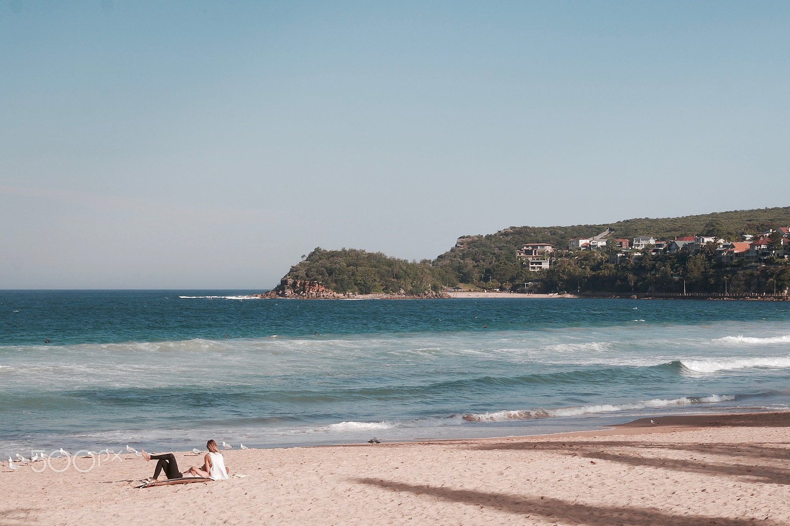 Samsung NX100 sample photo. You, me, and the sea. photography