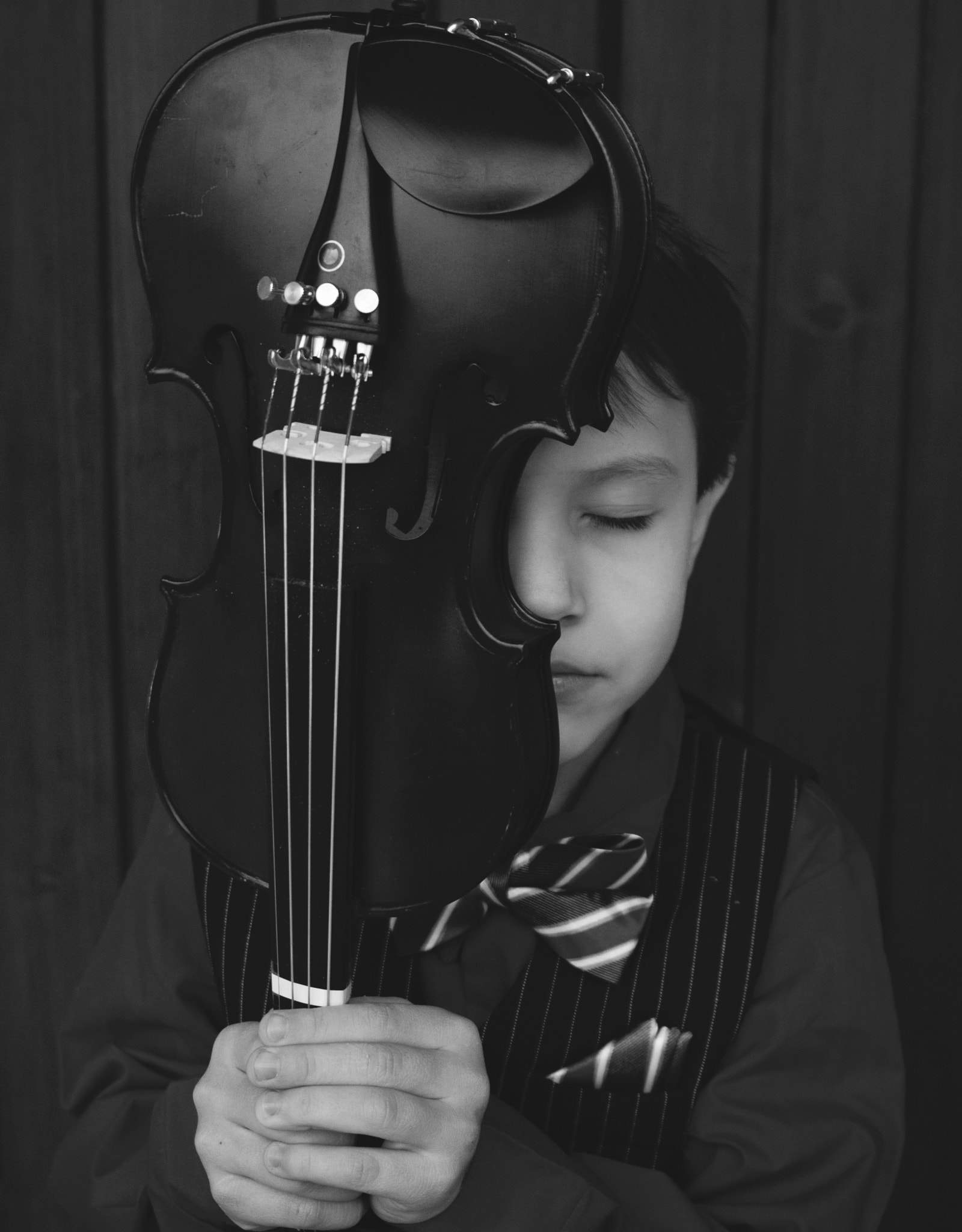 Nikon D7100 sample photo. The love of music starts early photography