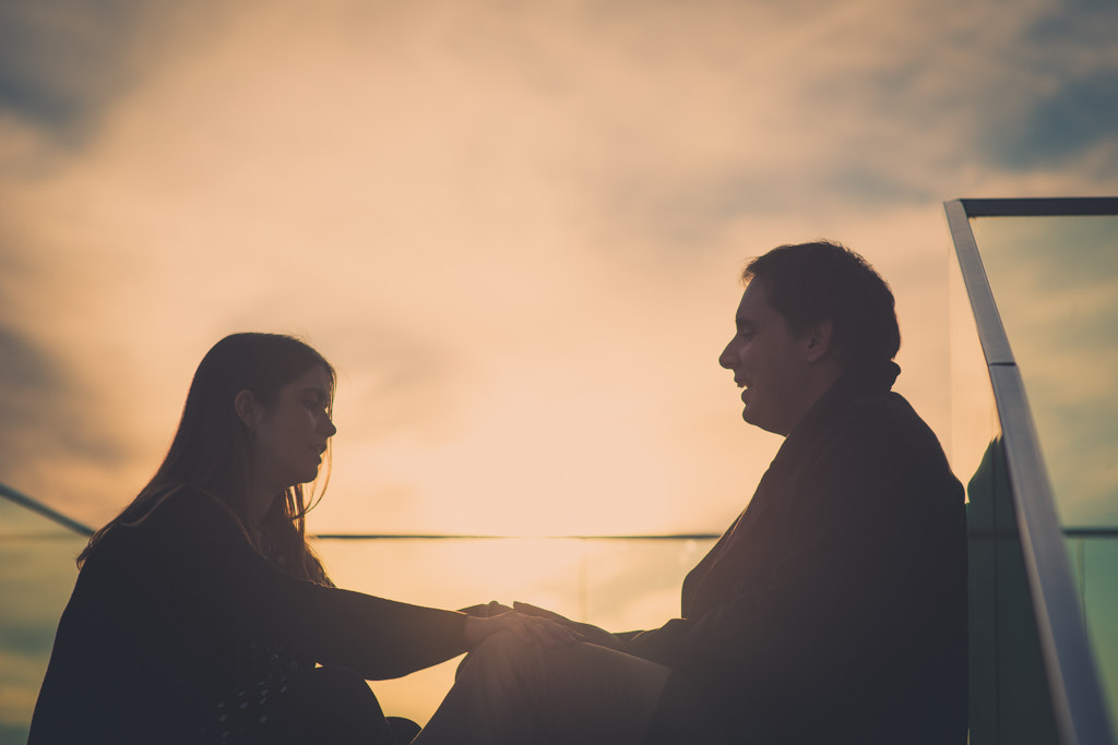 Nikon D800 + Sigma 85mm F1.4 EX DG HSM sample photo. Natalia y javier photography
