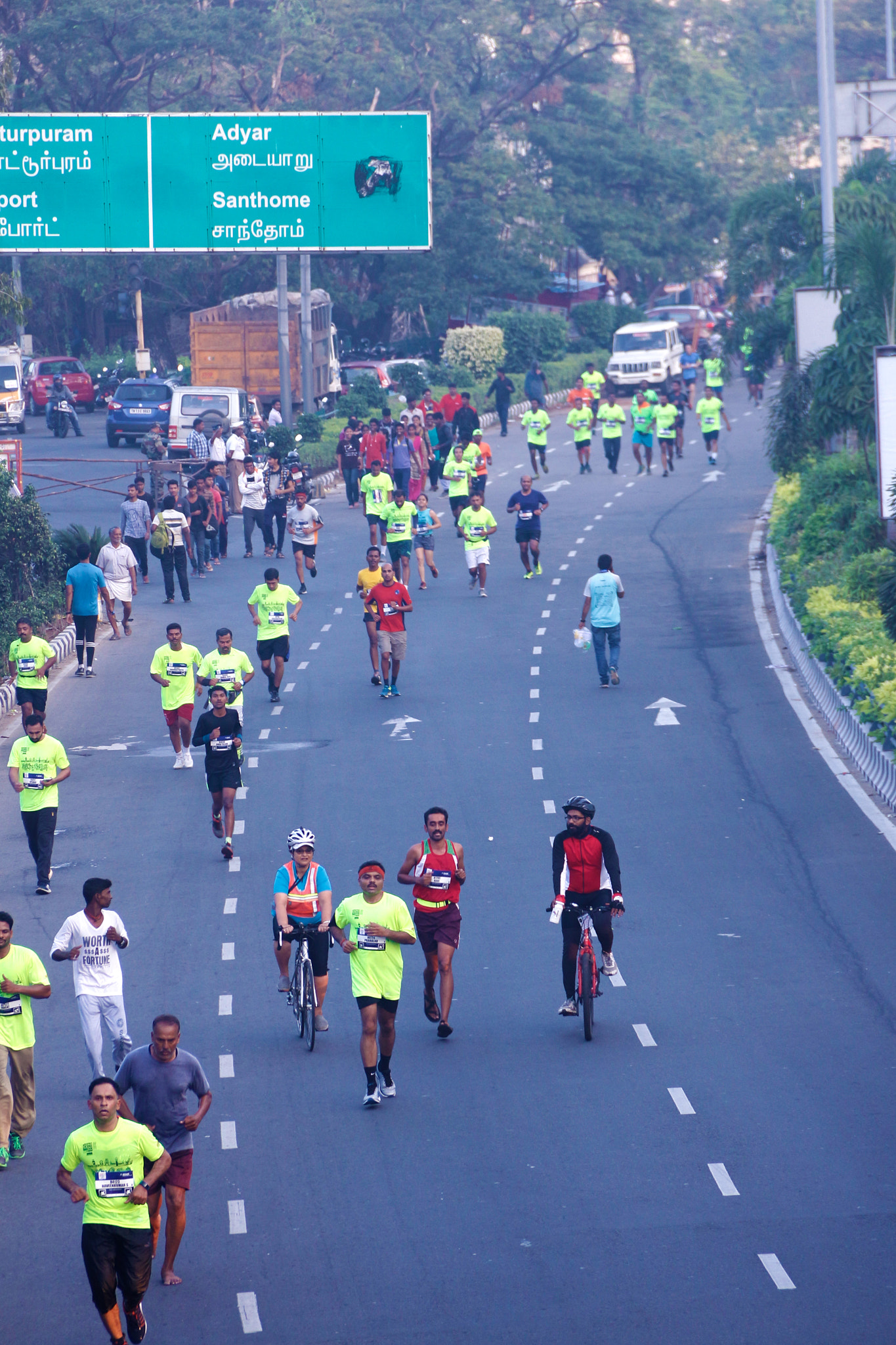 Canon EOS 650D (EOS Rebel T4i / EOS Kiss X6i) sample photo. The wipro chennai marathon 2017 photography