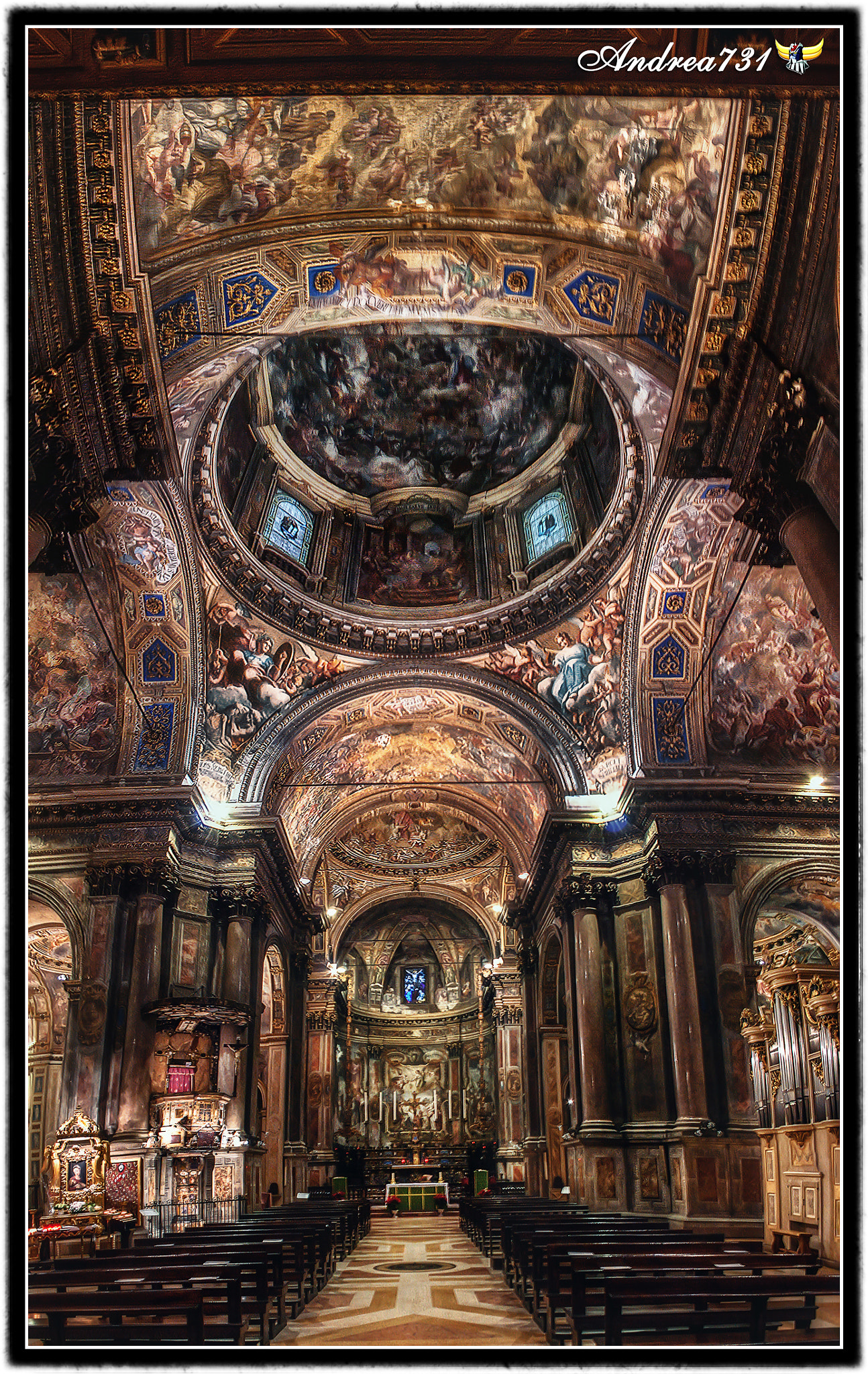Canon EF-S 18-55mm F3.5-5.6 II sample photo. Chiesa di sant'alessandro in zebedia, milano photography