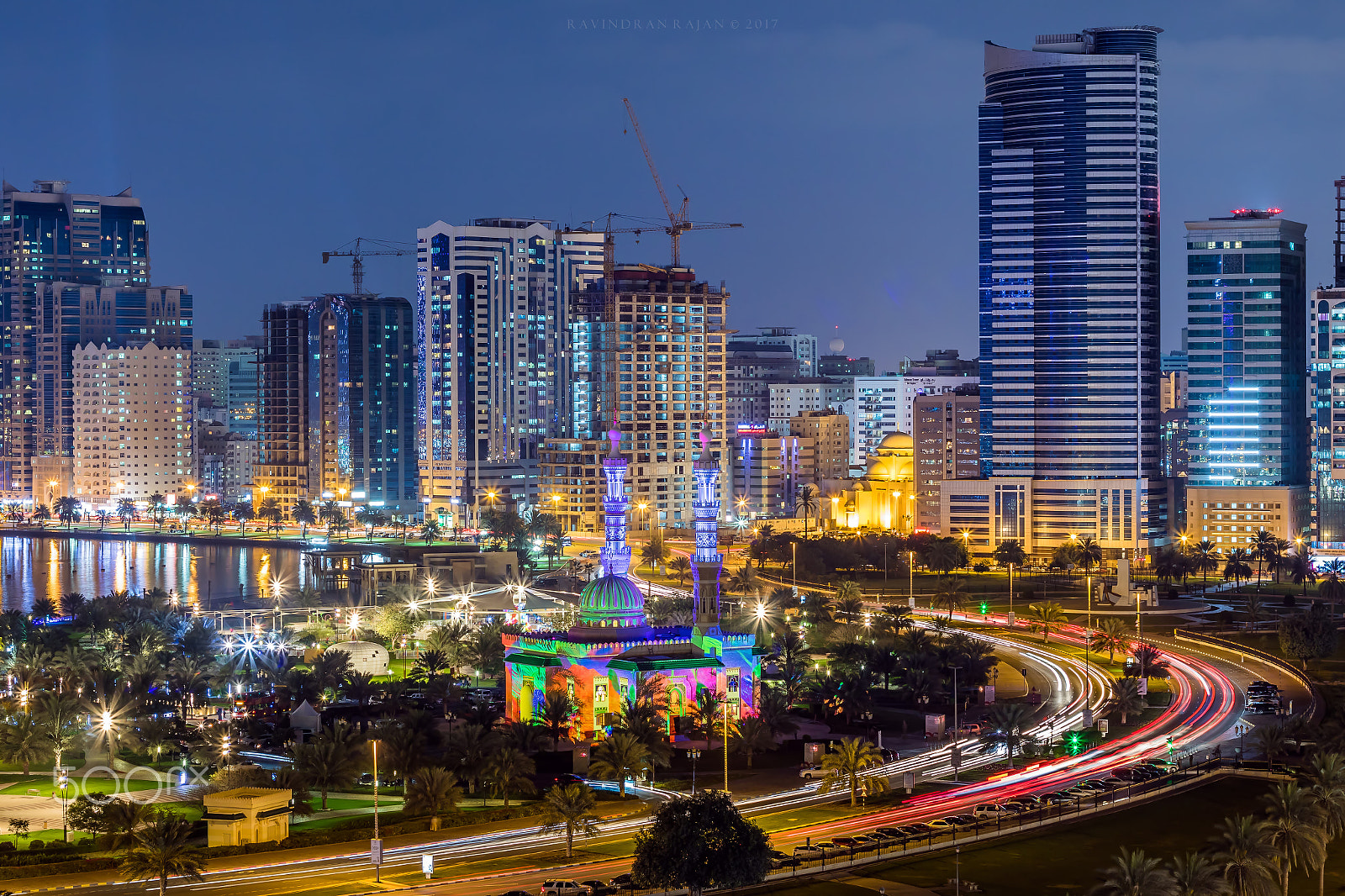 Canon EF 50mm F1.8 II sample photo. Sharjah light festival 2017 photography