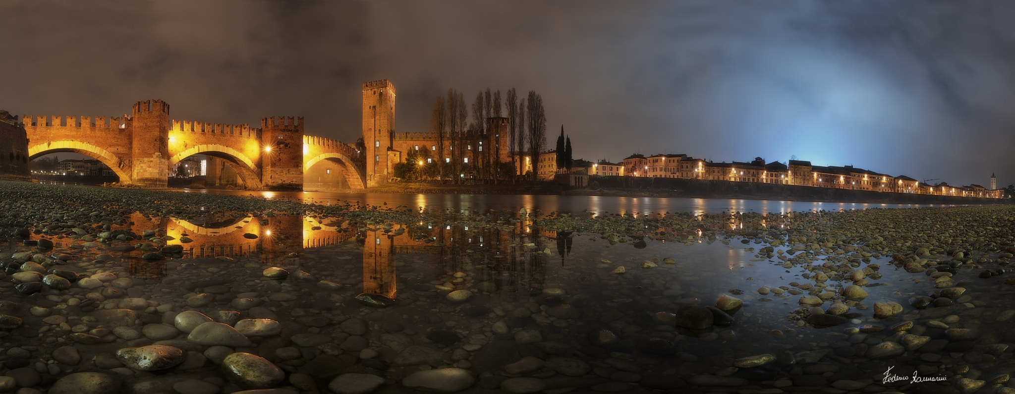 Canon EF 16-35mm F4L IS USM sample photo. In riva all'adige da castelvecchio a san zeno    v photography