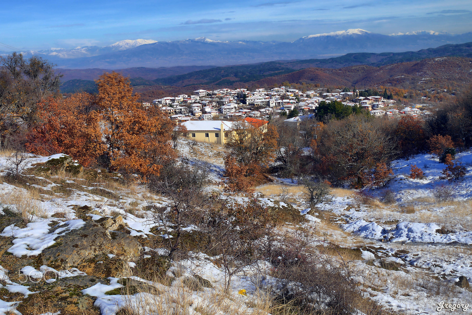 Panasonic Lumix DMC-G10 sample photo. Vertiskos village photography