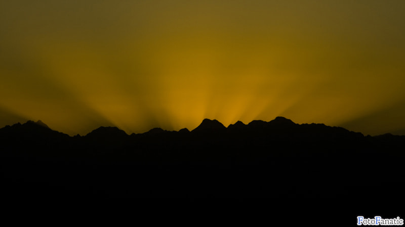 Canon EF 55-200mm f/4.5-5.6 sample photo. Hurghada sunset photography