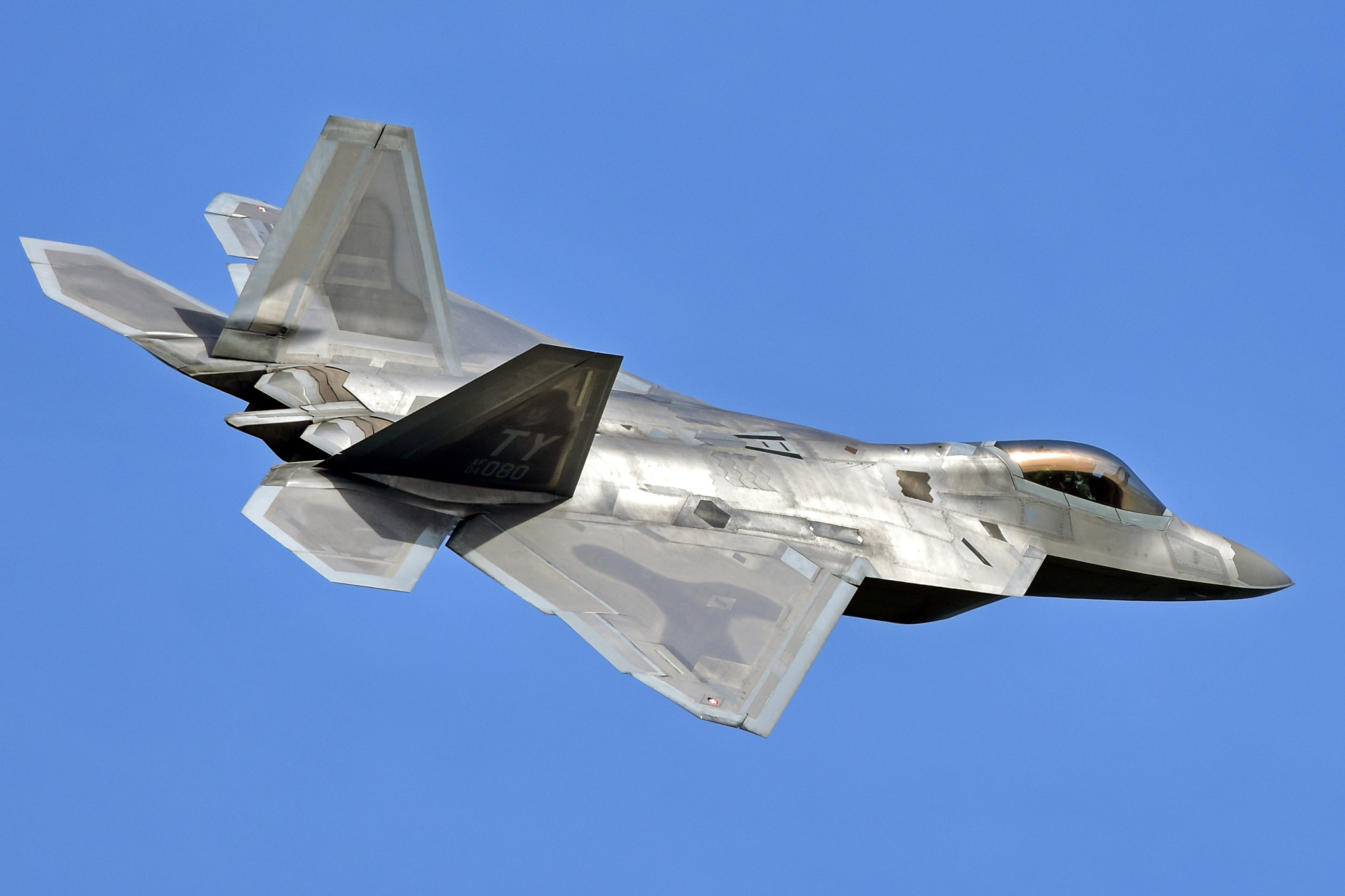 Nikon D7200 sample photo. F-22 lakenheath photography