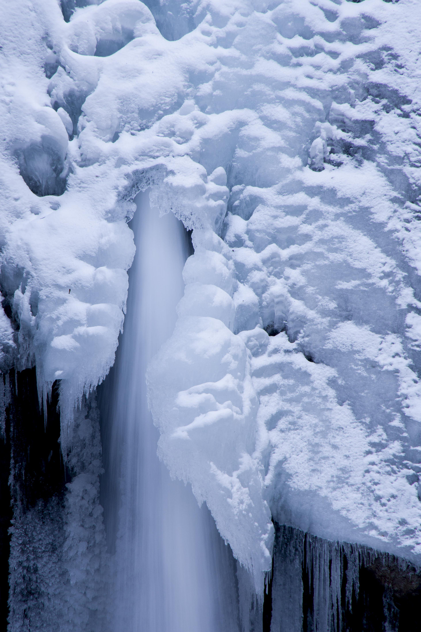 Pentax K-1 sample photo. Winter river photography