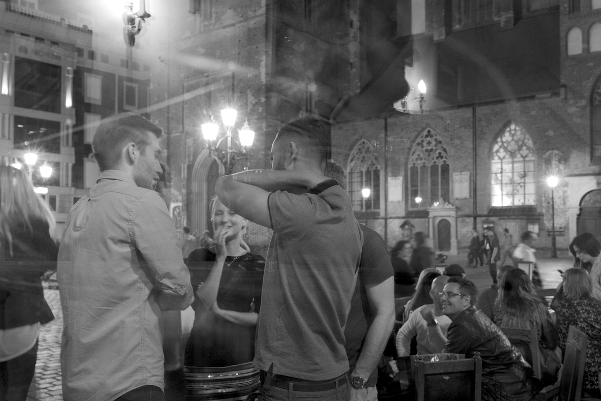 Sony a7S + Sony Vario Tessar T* FE 24-70mm F4 ZA OSS sample photo. Nightlife in wroclaw photography