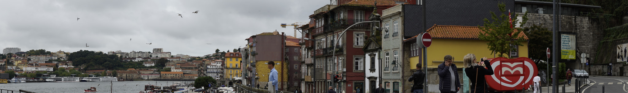 Sony a7S + Sony Vario Tessar T* FE 24-70mm F4 ZA OSS sample photo. Panorama porto photography