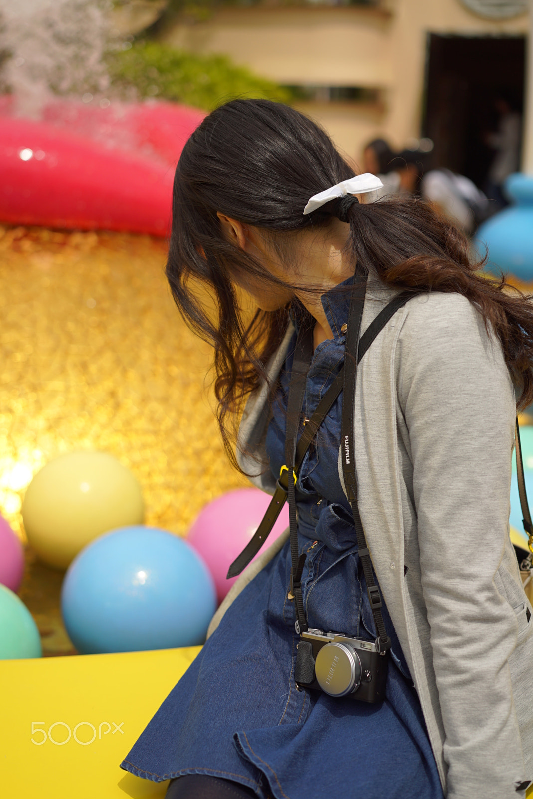 Sony a7S + Sony Sonnar T* FE 55mm F1.8 ZA sample photo. Fujifilm girl photography