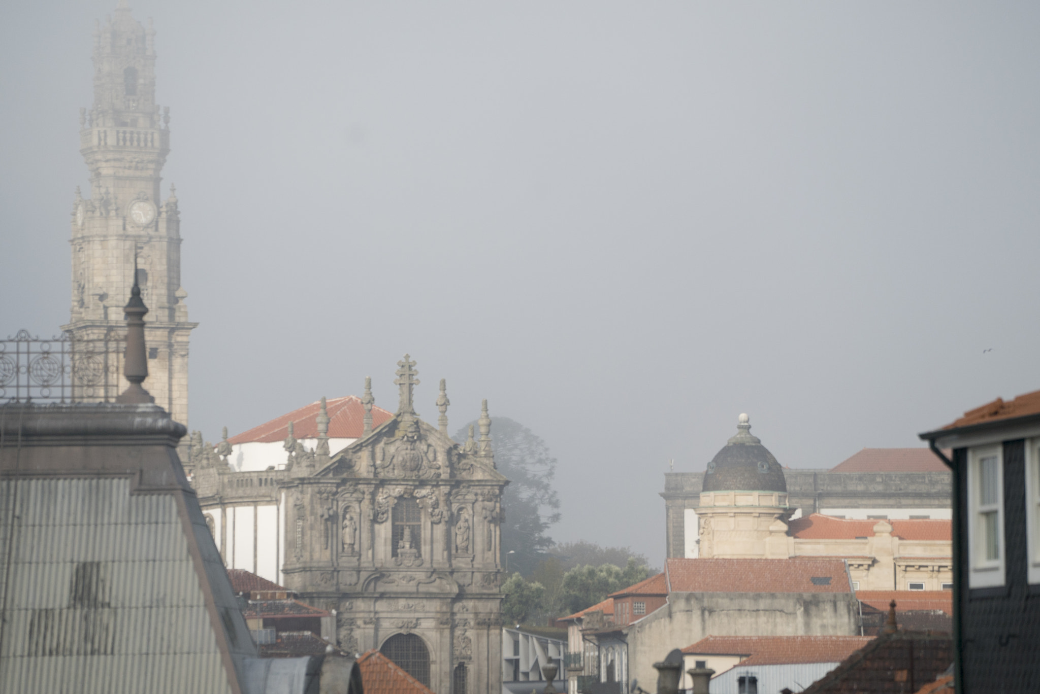 Sony a7S sample photo. Clerigos tower in porto photography