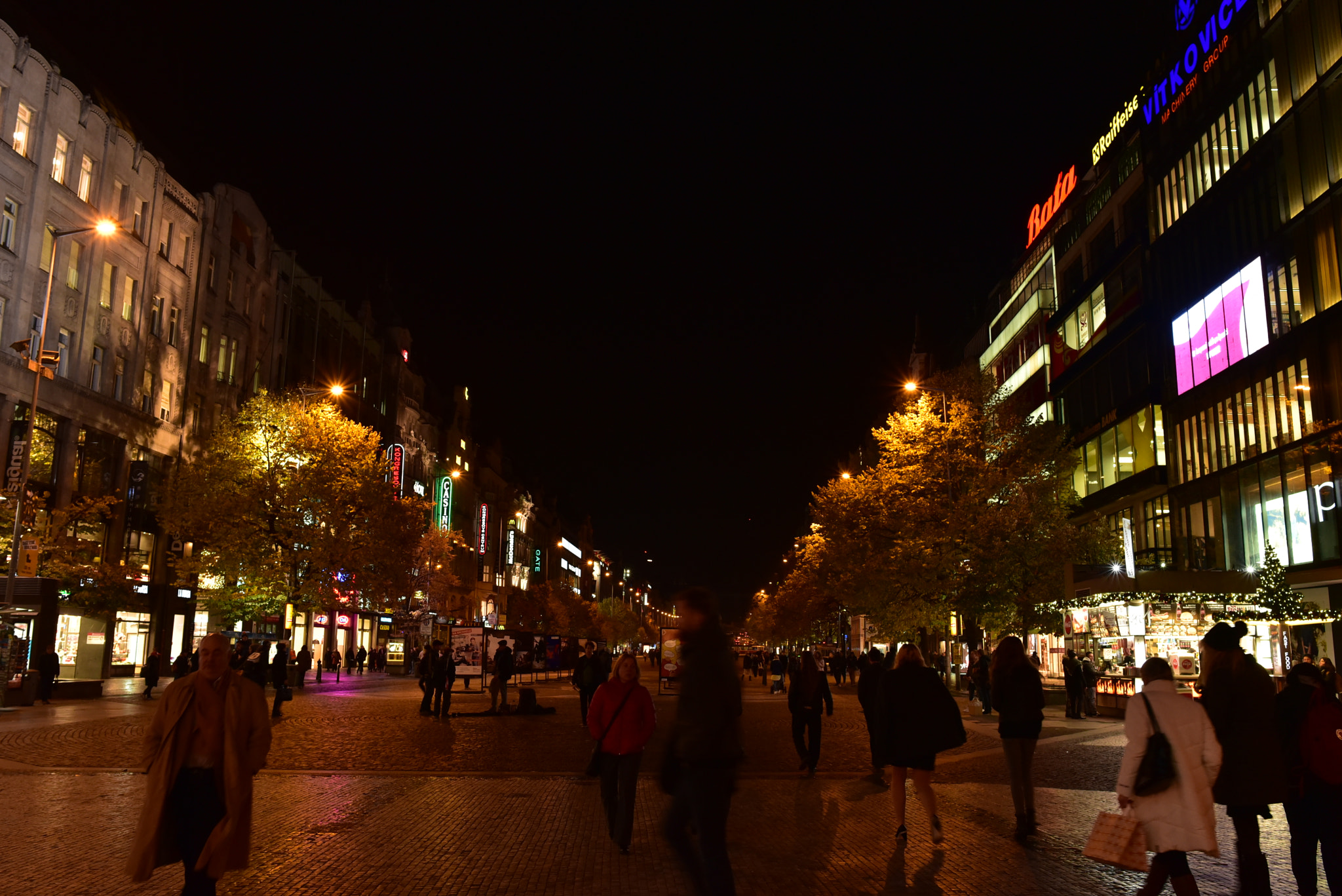 Nikon D750 sample photo. Night new city street photography