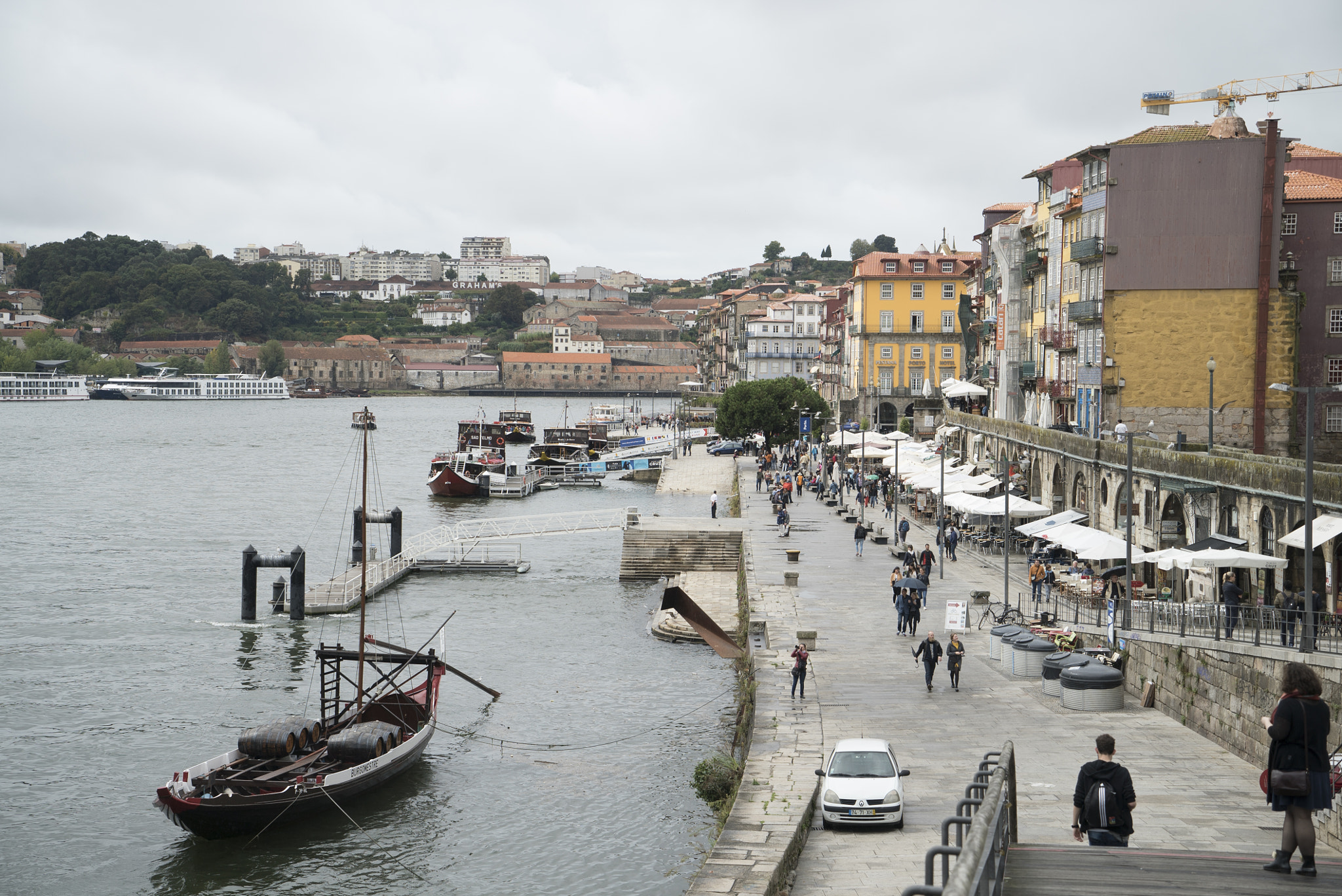 Sony a7S sample photo. Douro river in porto photography