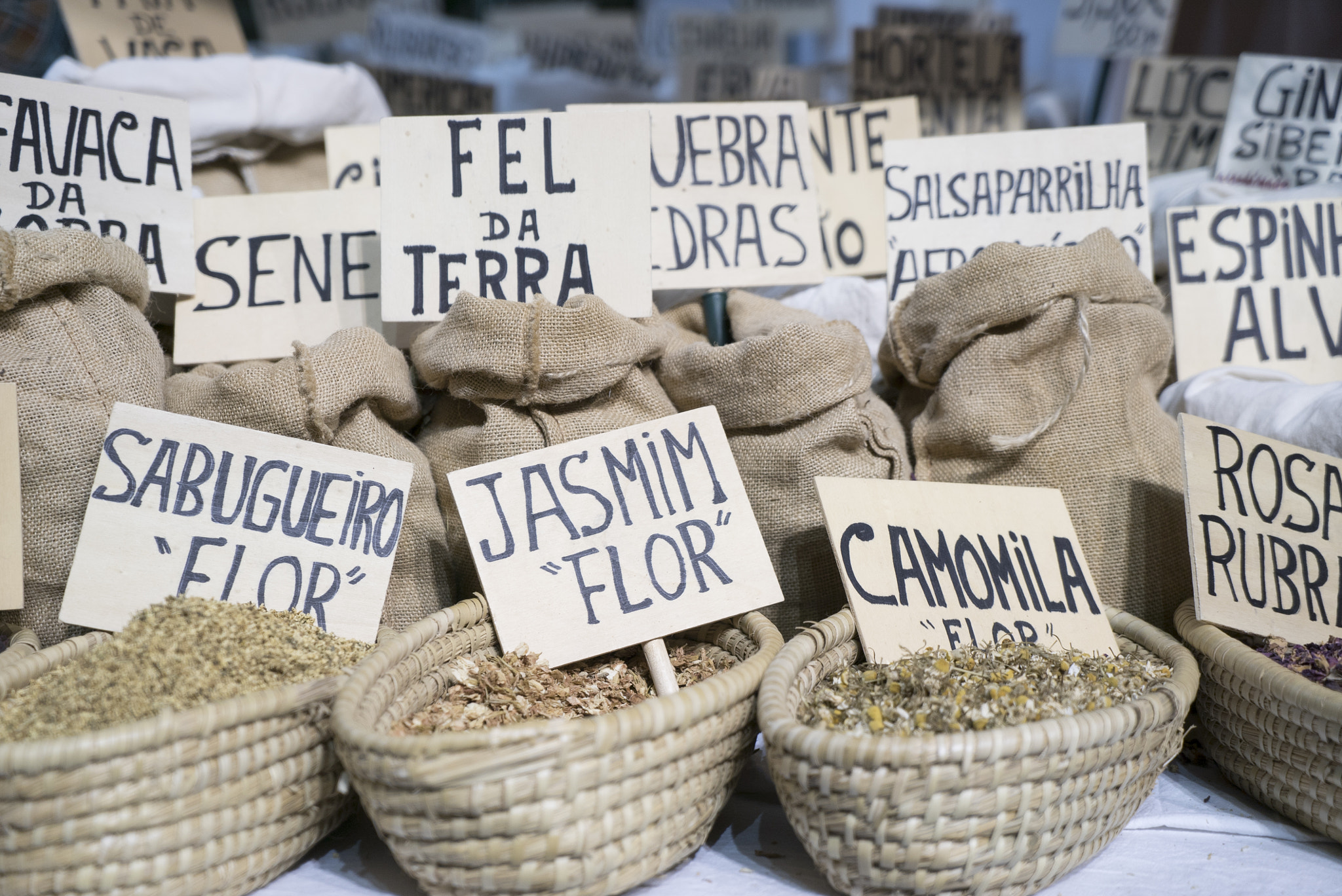 Sony a7S + Sony Vario Tessar T* FE 24-70mm F4 ZA OSS sample photo. Spices on a market photography