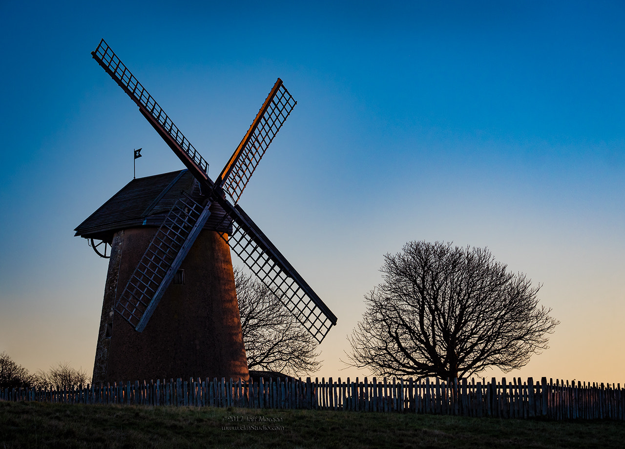 Panasonic Lumix G X Vario 35-100mm F2.8 OIS sample photo. Bembridge windmill photography
