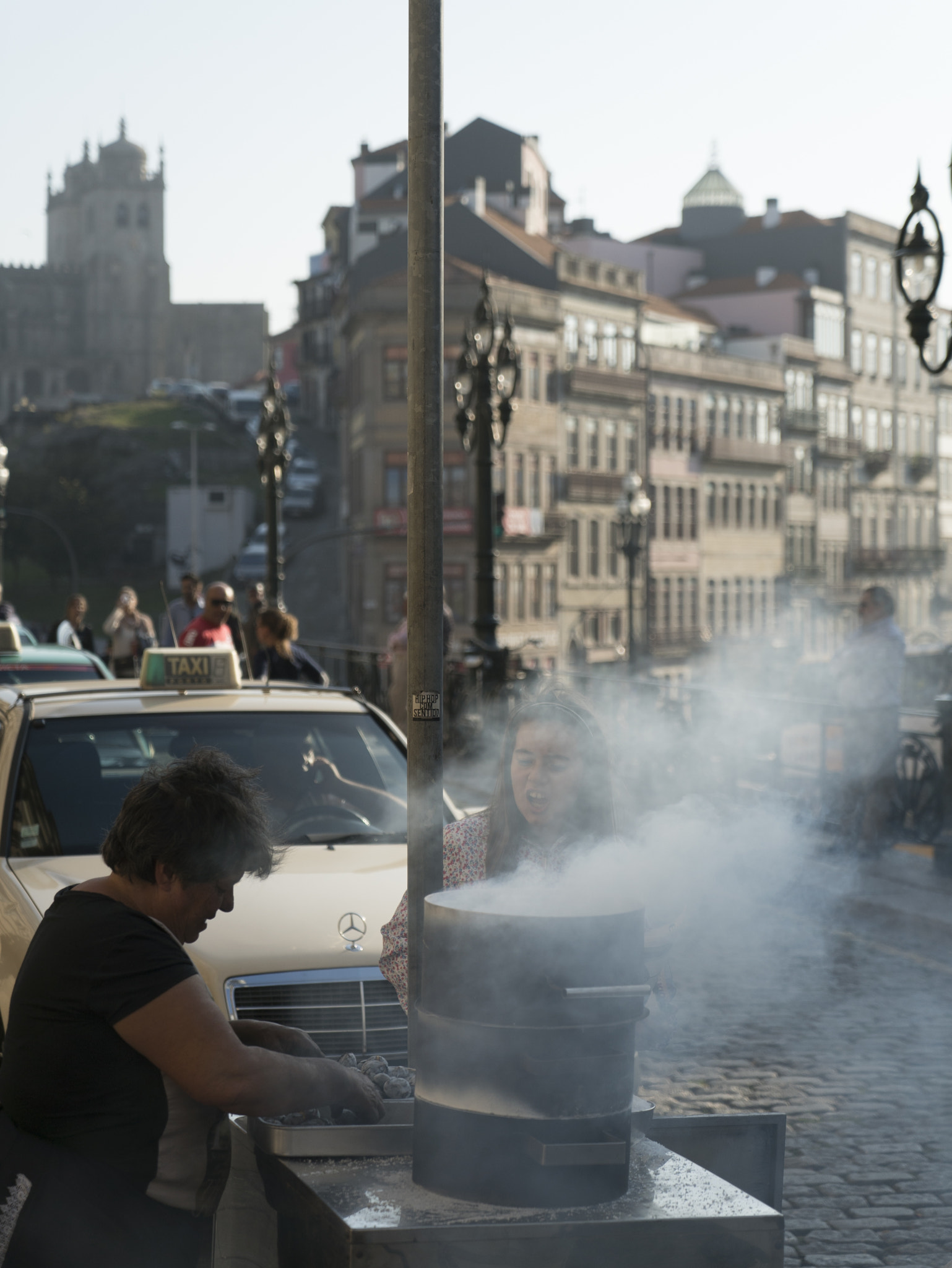 Sony a7S + Sony Vario Tessar T* FE 24-70mm F4 ZA OSS sample photo. Chestnut fire photography