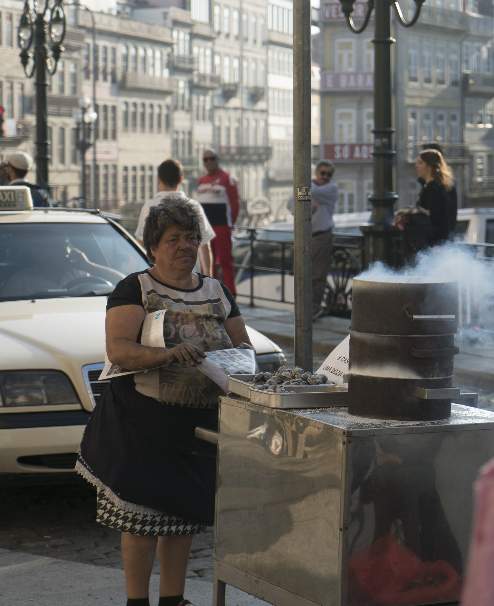 Sony a7S + Sony Vario Tessar T* FE 24-70mm F4 ZA OSS sample photo. Chestnut fire photography