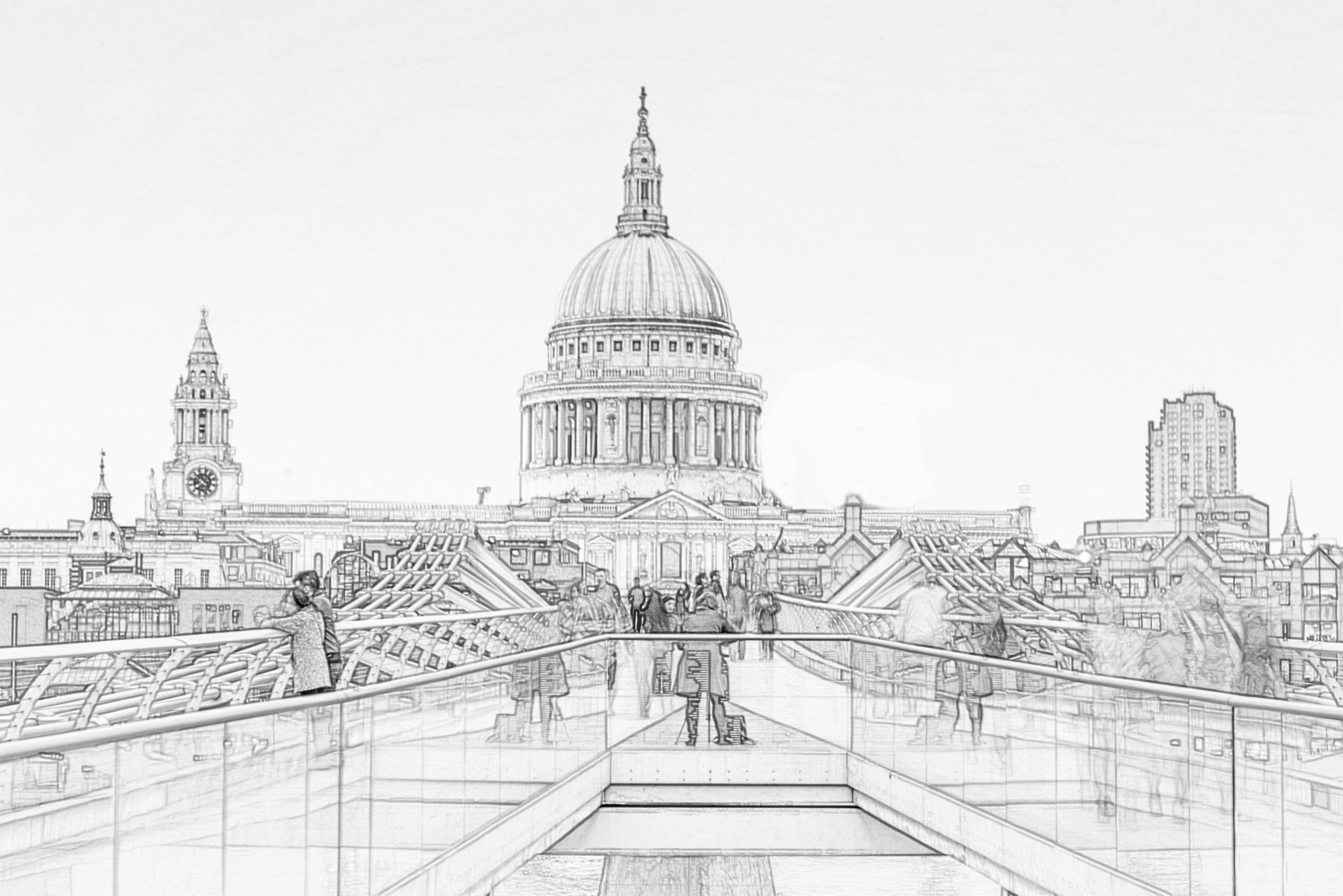 Nikon AF-S Micro-Nikkor 60mm F2.8G ED sample photo. St pauls cathedral photography
