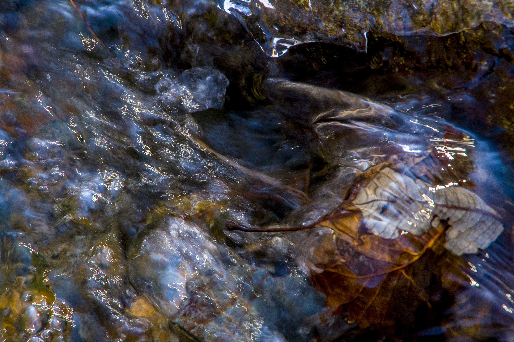 Pentax K-1 sample photo. Winter river photography