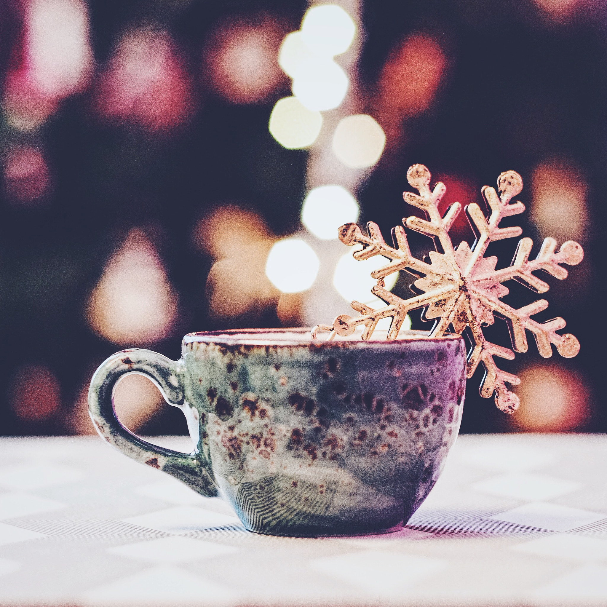 Canon EOS 40D sample photo. Winter coffee photography