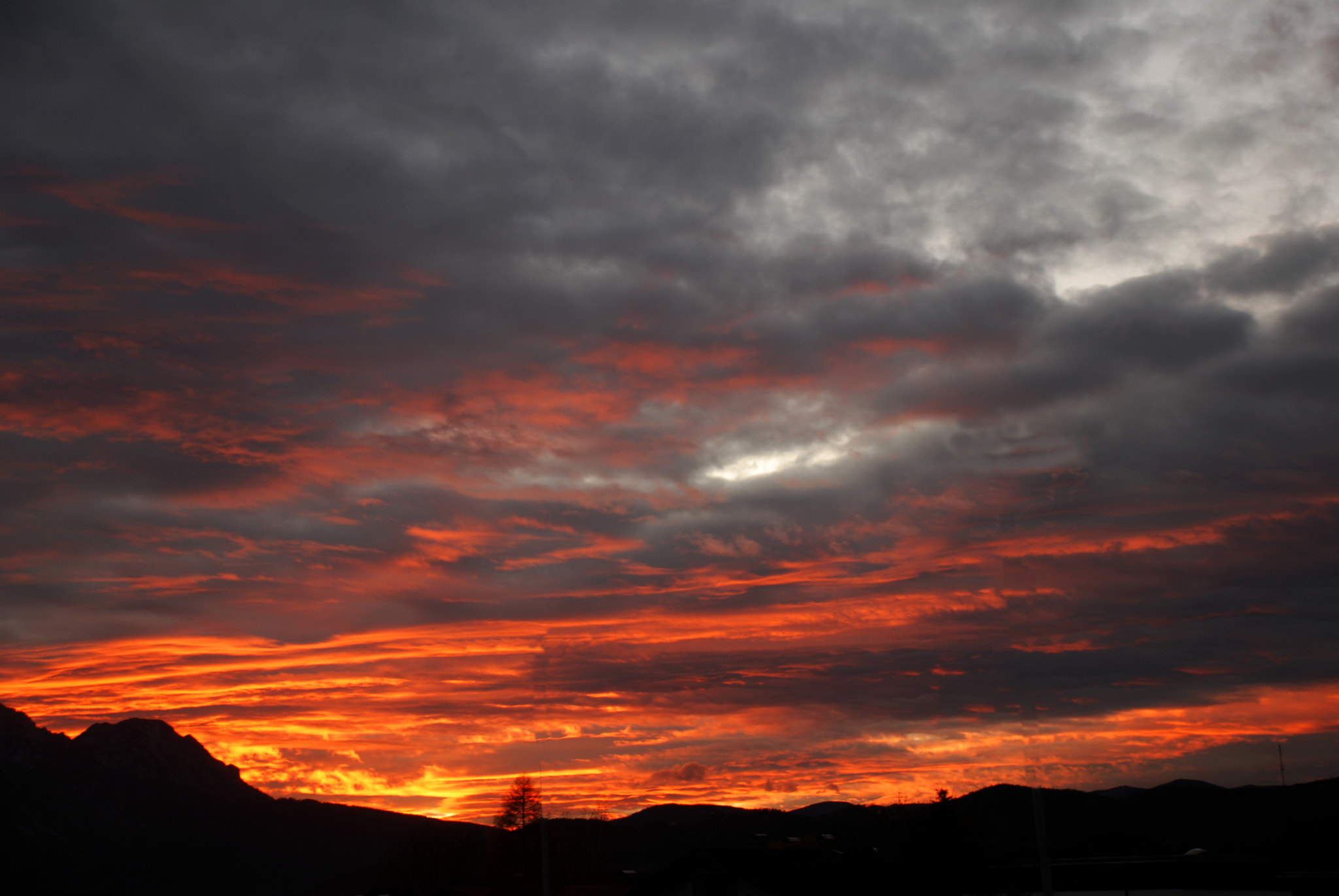 Nikon D40X sample photo. Sonnenuntergang at salzburg photography