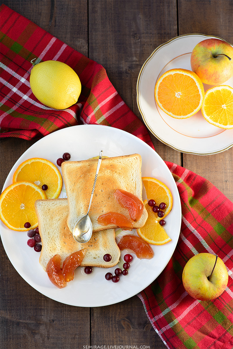Nikon D800 + Sigma 85mm F1.4 EX DG HSM sample photo. Breakfast photography