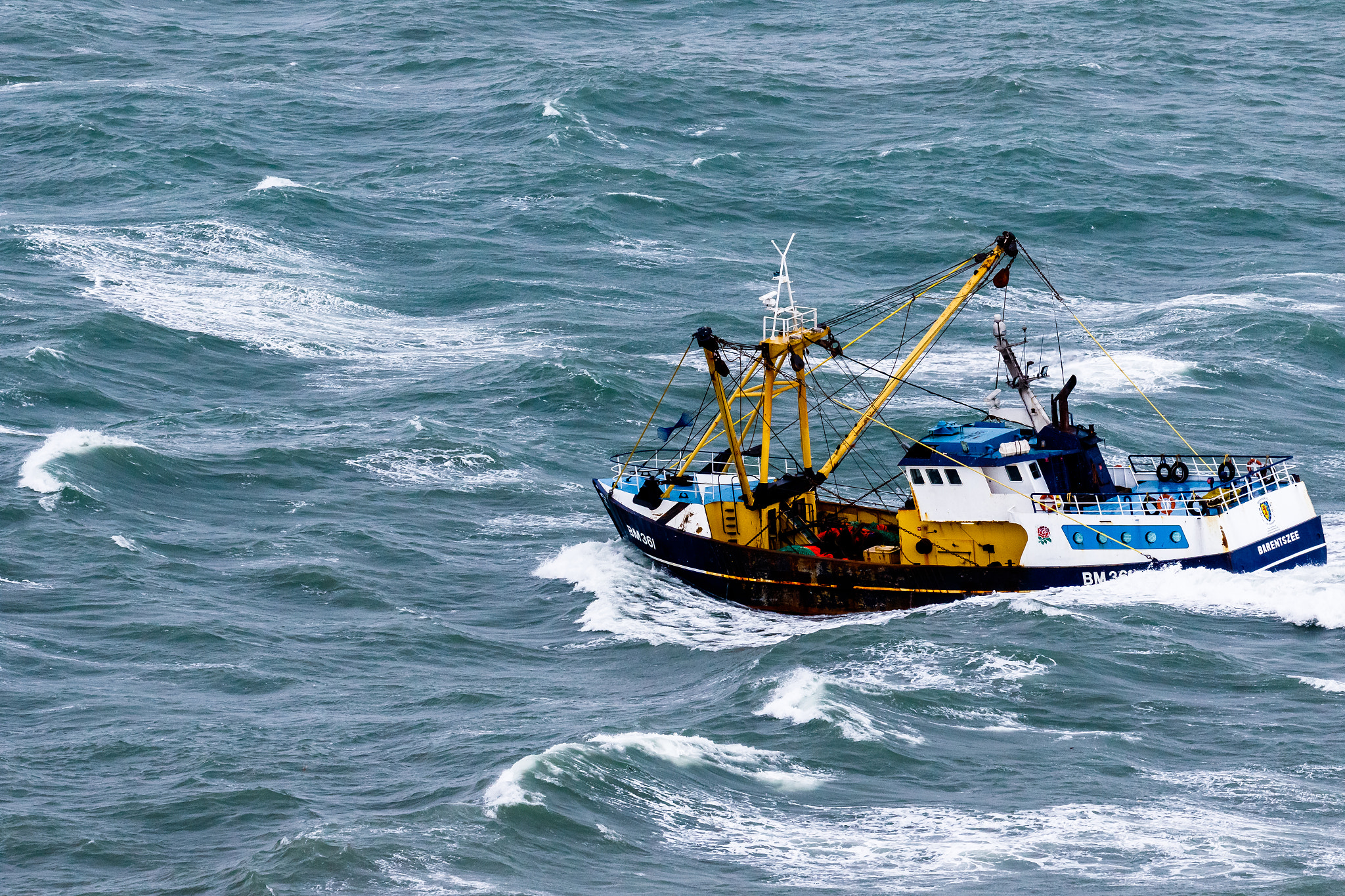 Canon EF 70-300mm F4-5.6L IS USM sample photo. Brixham trawler photography