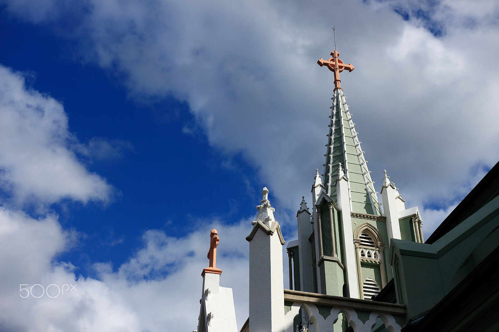 Sigma 18-35mm f/1.8 DC HSM sample photo. Church and sky photography