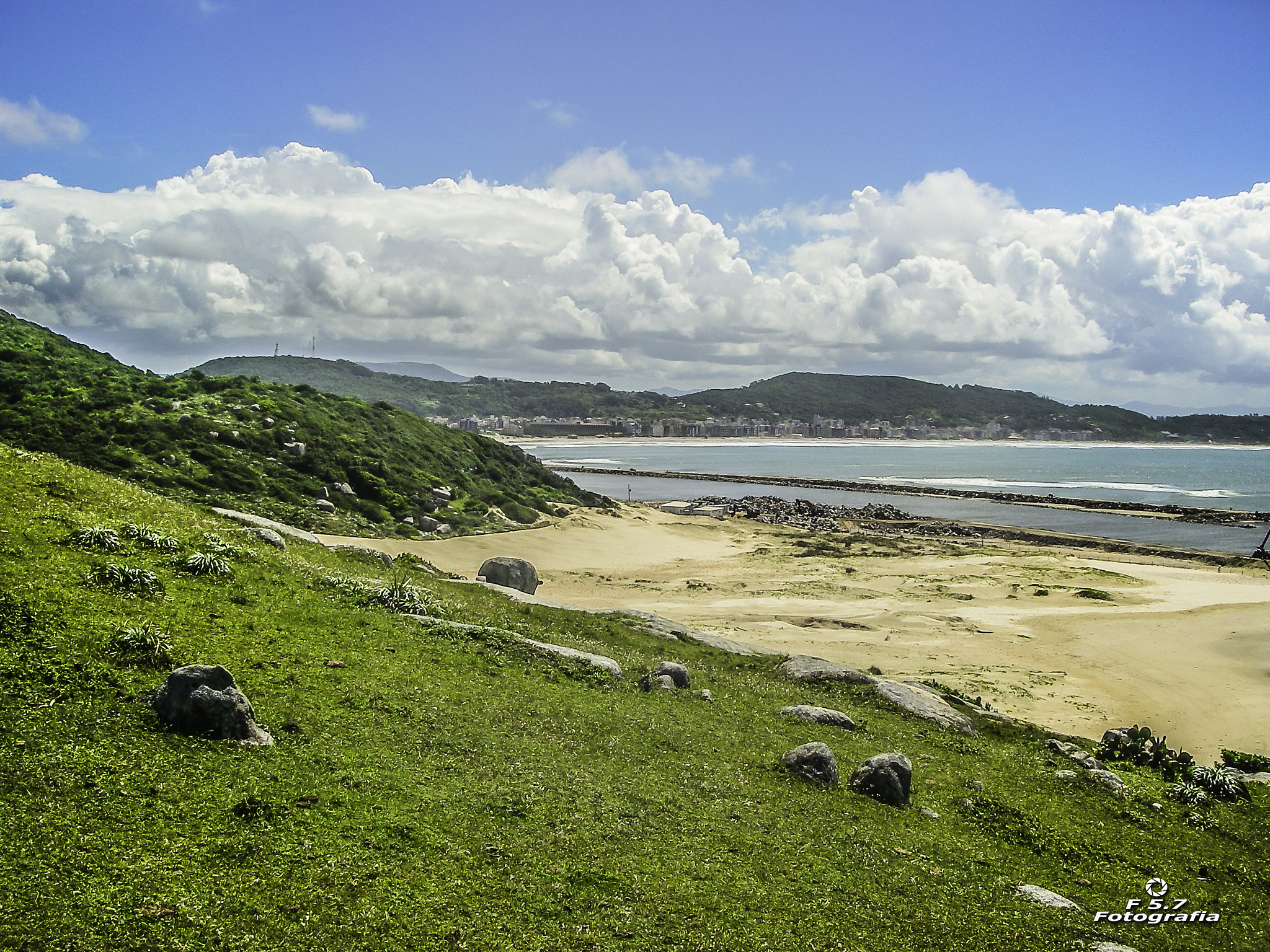 Pentax OPTIO W10 sample photo. Mountains and sea - laguna - sc - brasil photography