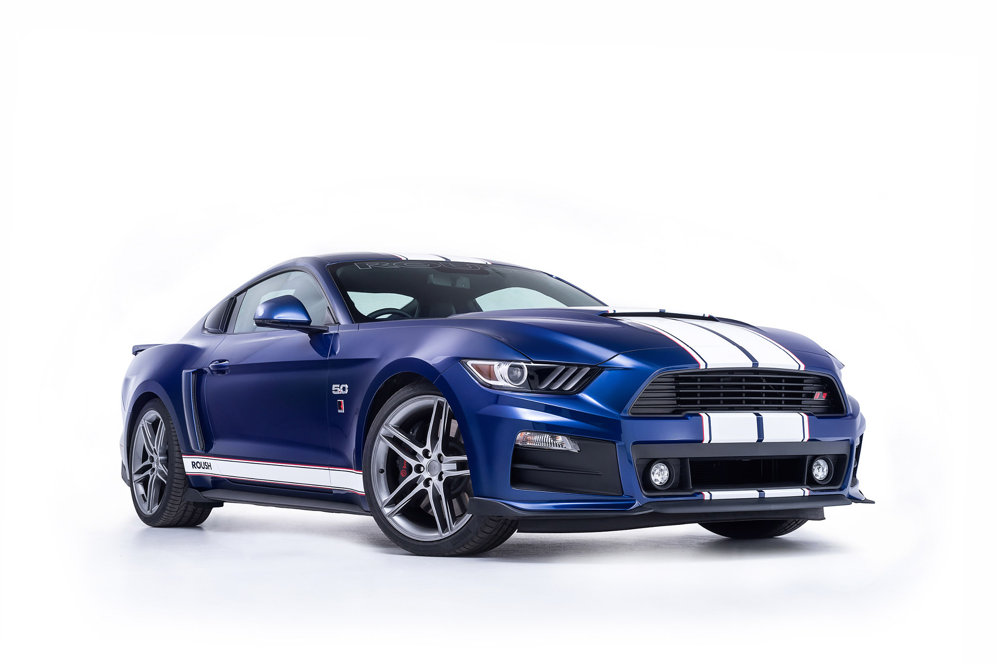 Nikon AF Micro-Nikkor 60mm F2.8D sample photo. Ford mustang gt side front view photography