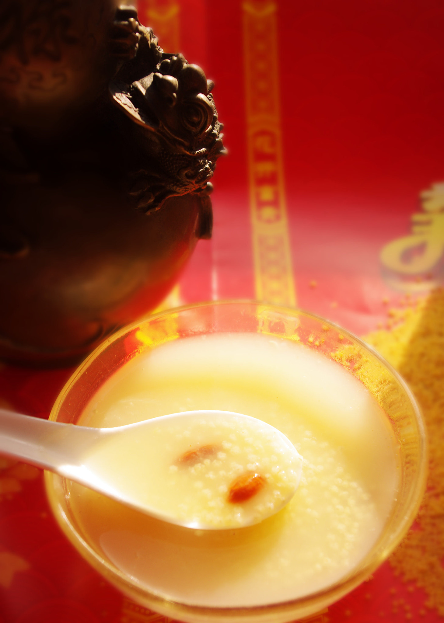 smc PENTAX-DA L 18-55mm F3.5-5.6 sample photo. Millet gruel photography